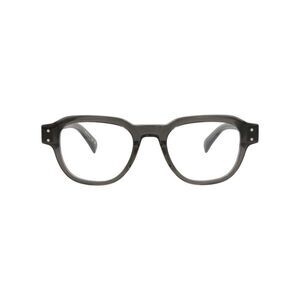 Dunhill Round-Frame Acetate Optical Frames Grey Mens